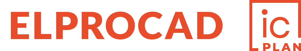 Logotyp ELPROCAD ic Plan