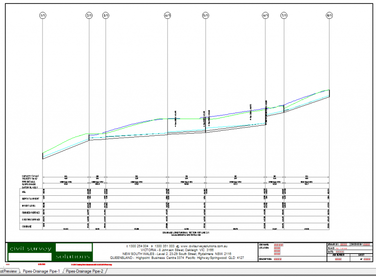 Civil Site Design - Pipe Design