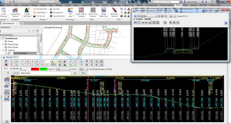 Civil Site Design - Road Design